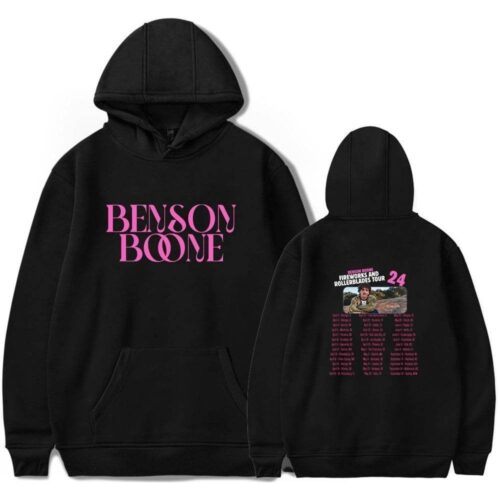 Benson Boone Fireworks & Rollerblades Hoodie #3